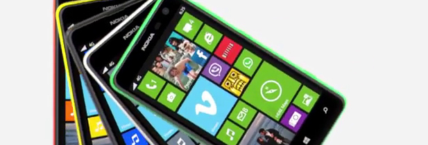 Nokia présente le lumia 625, 4G et grand écran à prix abordable
